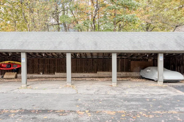 a backyard with table and chairs and backyard