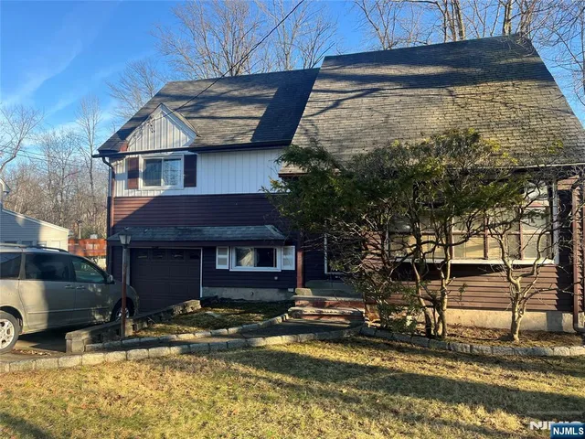 a view of a house with a patio