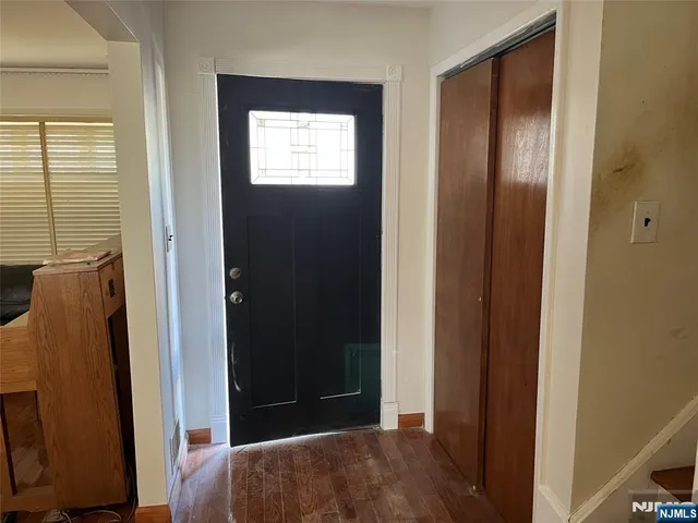 a view of bedroom from hallway