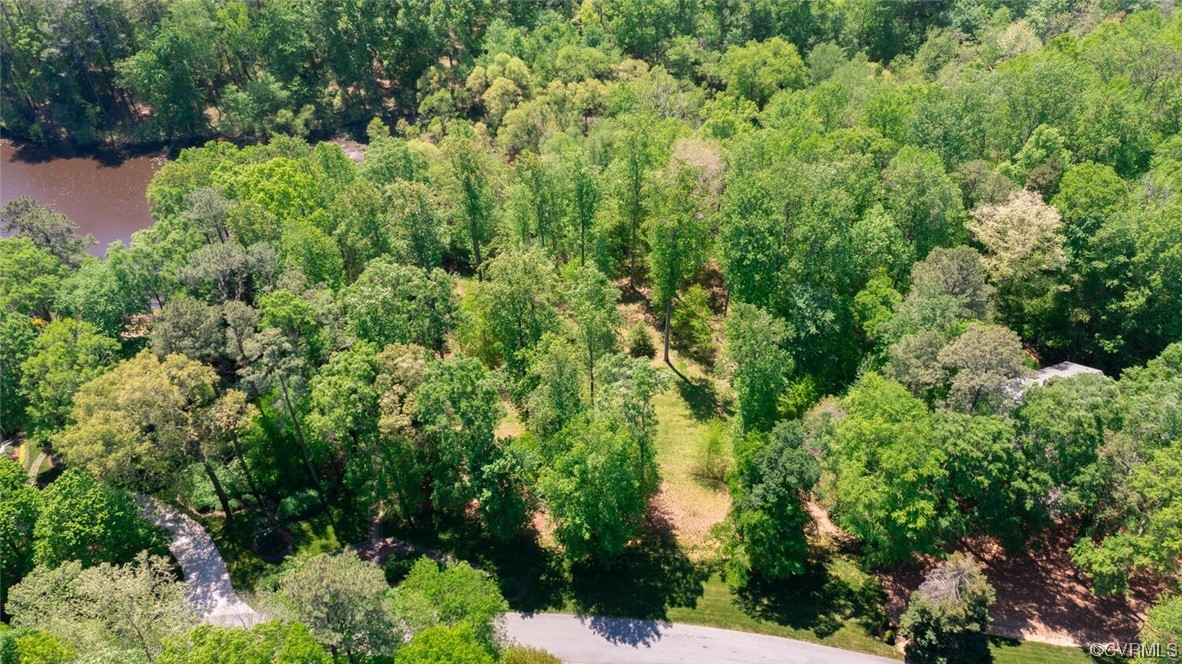 26 Mystic Road Richmond, VA 23238 - Photo 17 of 22 an aerial view of a house with a yard
