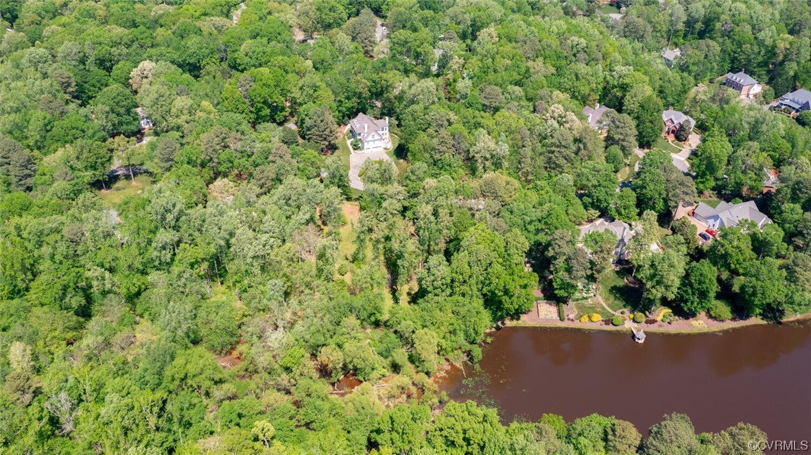 26 Mystic Road Richmond, VA 23238 - Photo 20 of 22 an aerial view of a house with yard