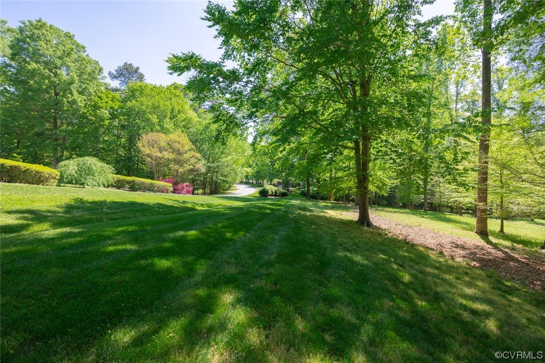 26 Mystic Road Richmond, VA 23238 - Photo 6 of 22 a view of green field with trees in the background