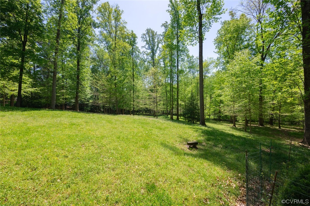 26 Mystic Road Richmond, VA 23238 - Photo 8 of 22 a view of a yard with a trees