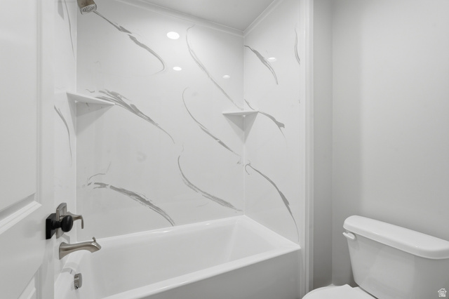 2970 North Mahogany Vly Road Logan, UT 84341 - Photo 26 of 39 Full bath featuring toilet and bathtub / shower combination