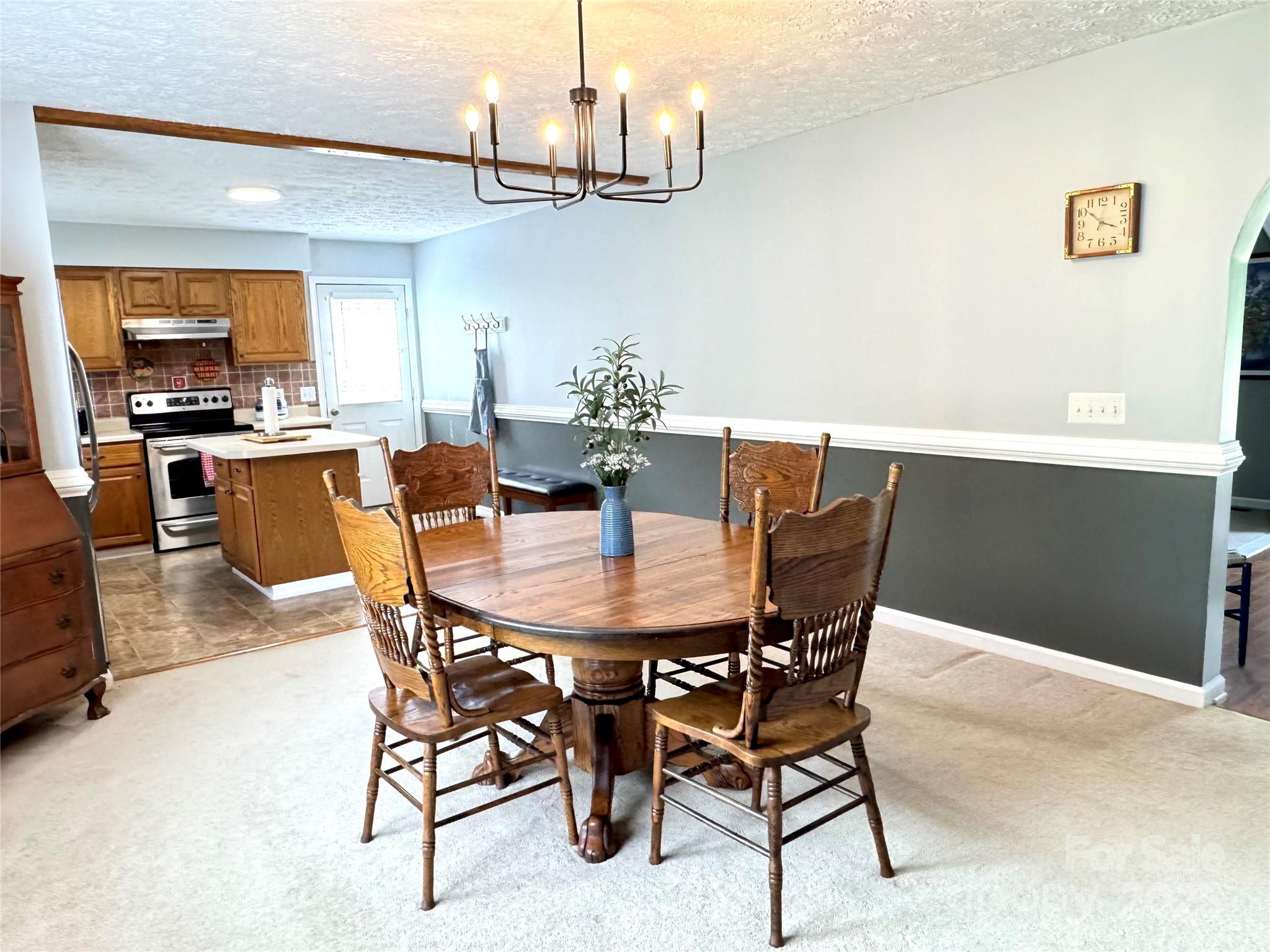 5006 Howell School Road Jonesville, NC 28642 - Photo 22 of 47 a view of a dining room with furniture