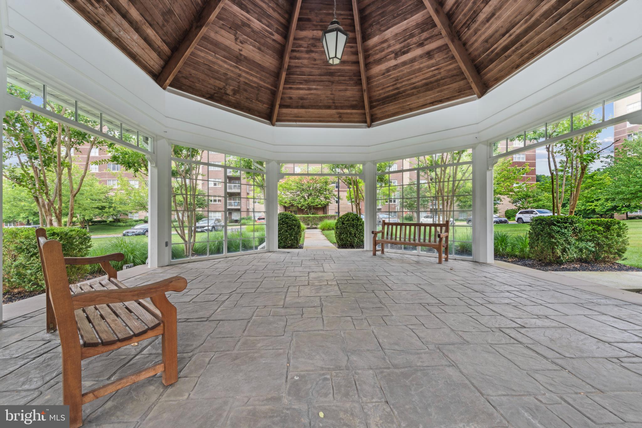 12246 Roundwood Road, Unit 707 Lutherville-Timonium, MD 21093 - Photo 23 of 24 Gazebo to relax in