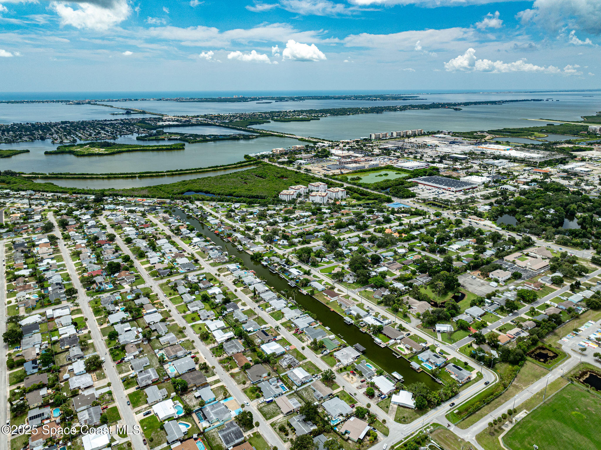 421 4th Street Merritt Island, FL 32953 - Photo 60 of 61 Aerial View