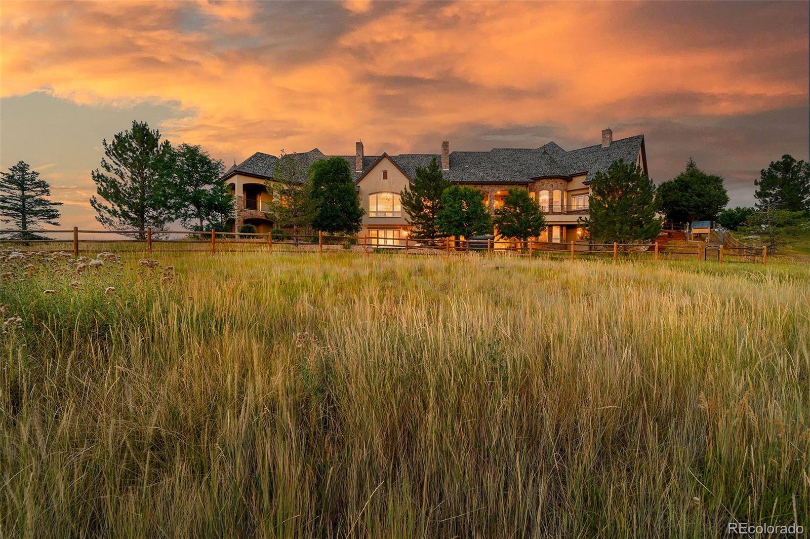 5740 Lambert Ranch Trail Sedalia, CO 80135 - Photo 48 of 48 a view of residential houses with outdoor space