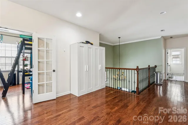 wooden floor in an empty room
