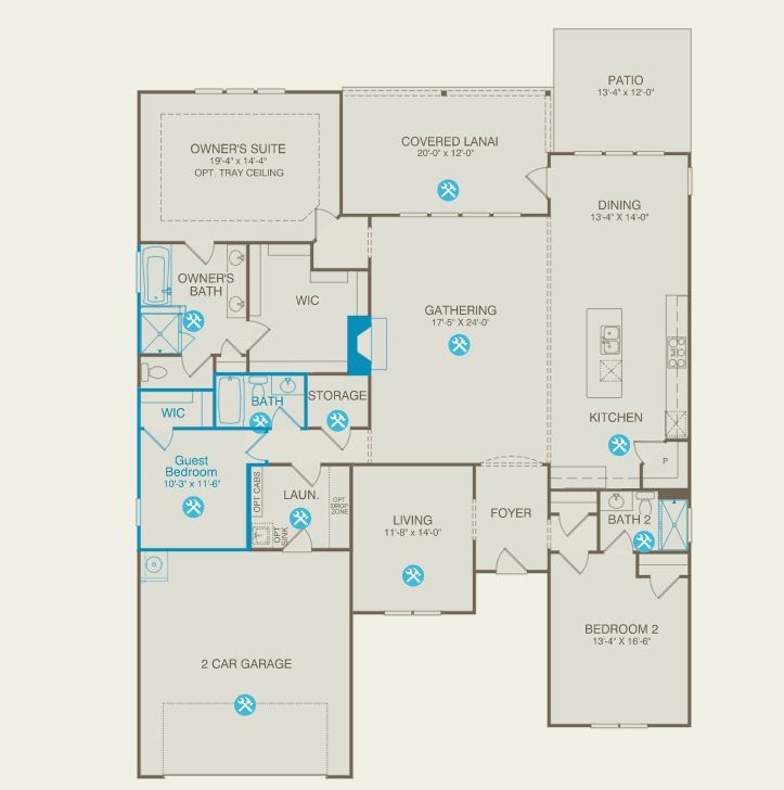 1103 Sumner Grove Spring Hill, TN 37174 - Photo 3 of 18 a white refrigerator freezer sitting next to a white wall