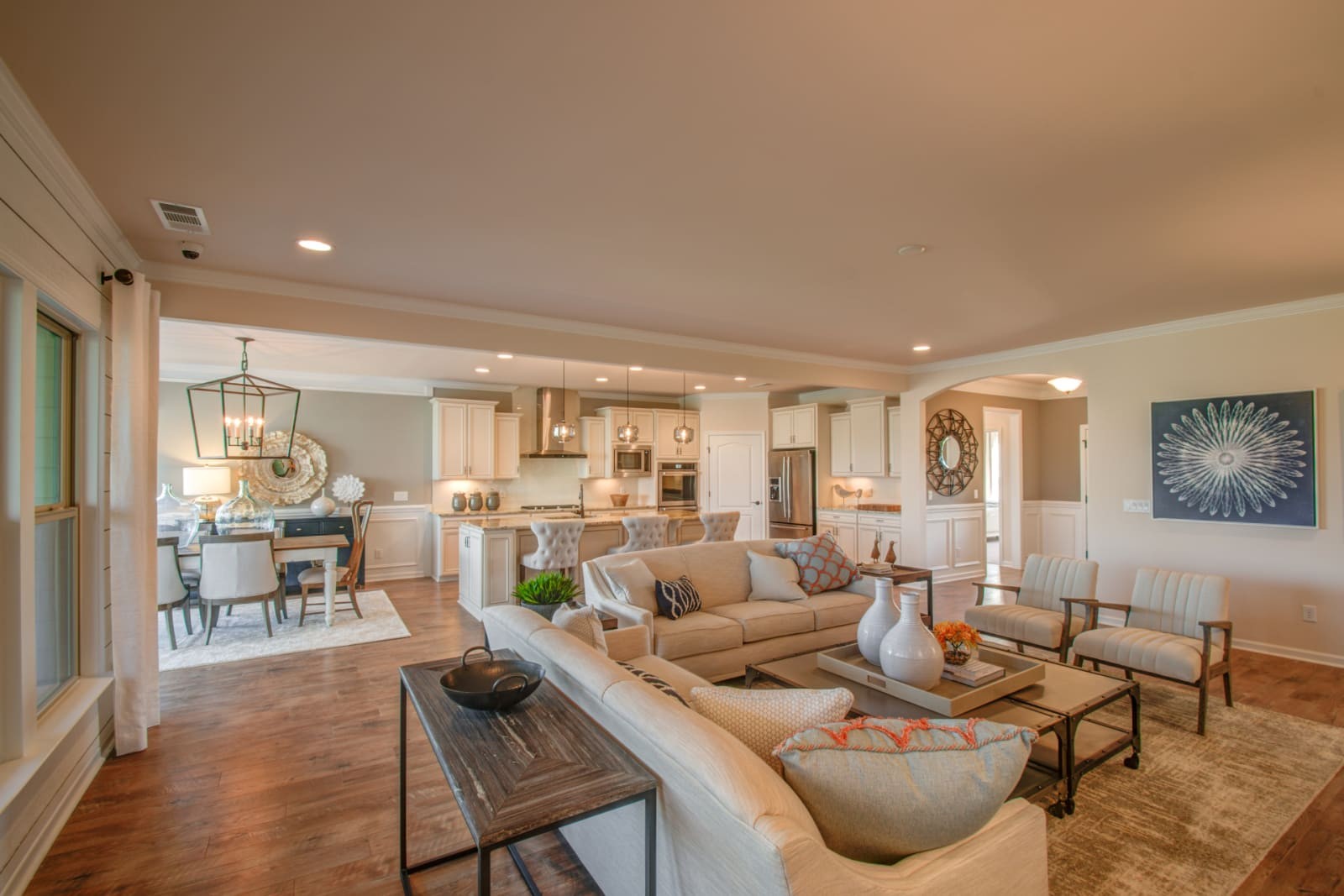 1103 Sumner Grove Spring Hill, TN 37174 - Photo 5 of 18 a living room with furniture kitchen view and large windows