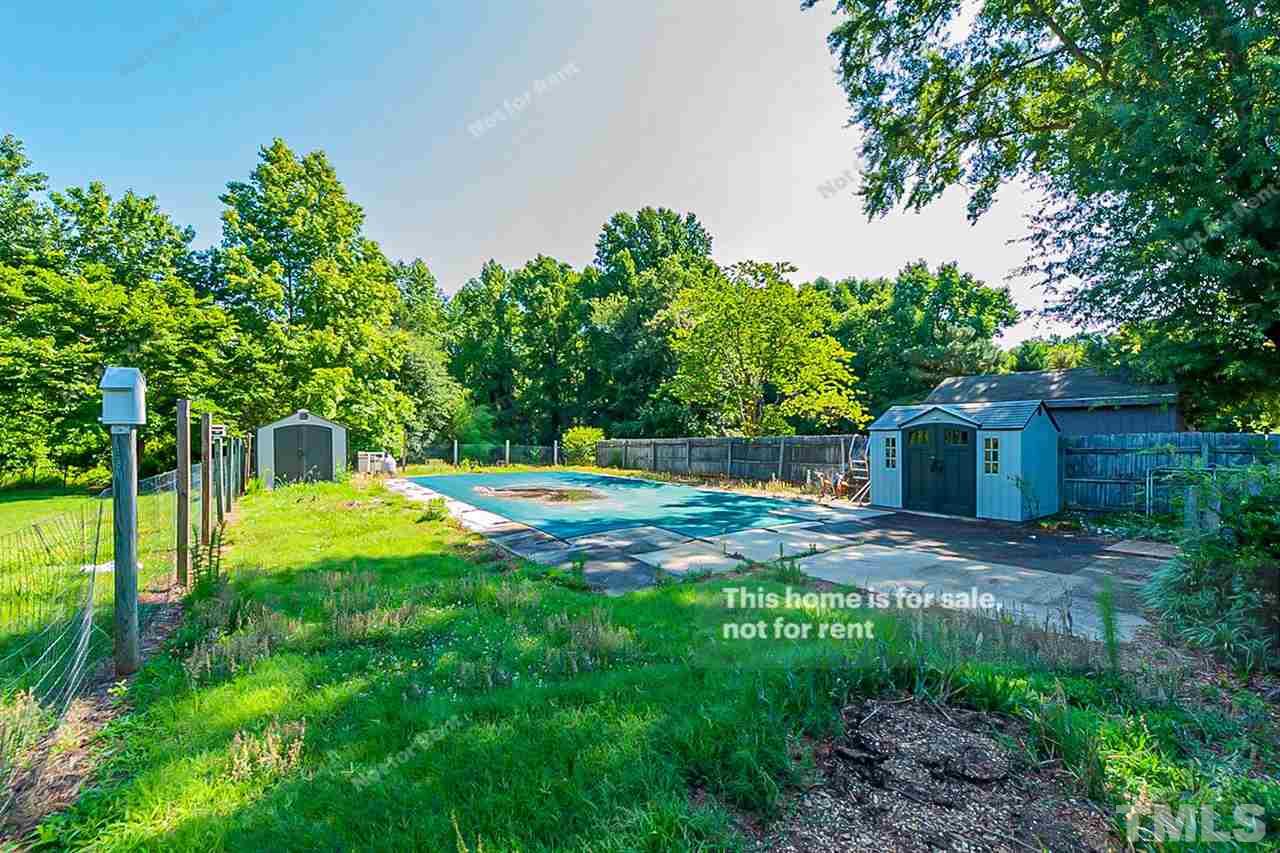 525 Rand Road Raleigh, NC 27603 - Photo 14 of 14 a view of a backyard with swimming pool