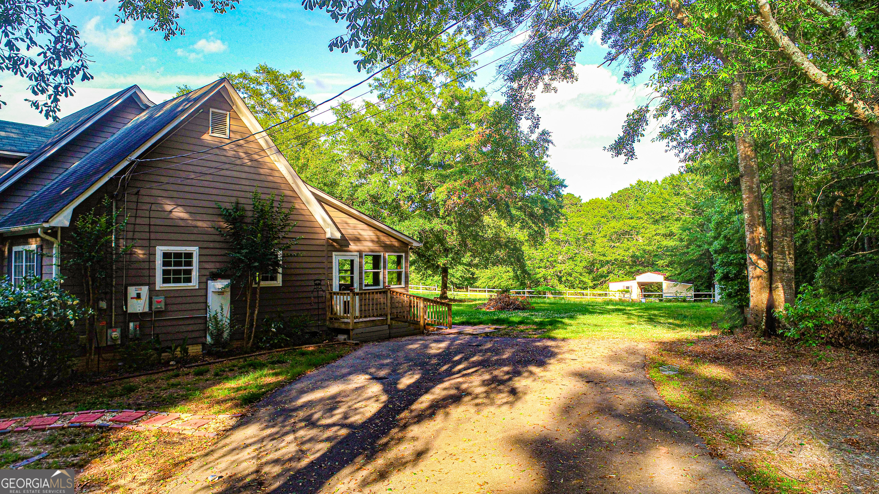 240 Harkness Road Jackson, GA 30233 - Photo 42 of 54 a view of a yard in front of house
