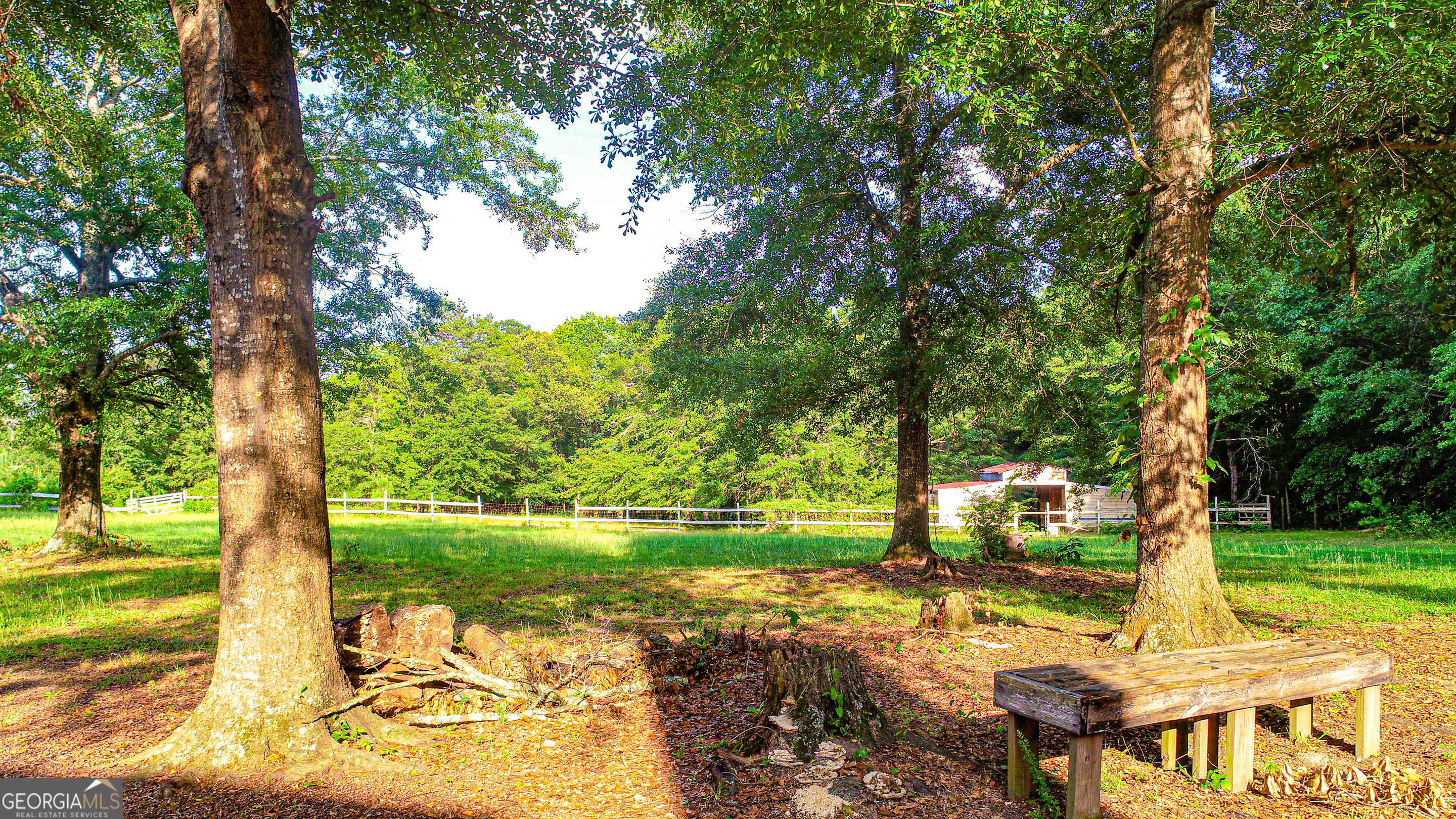 240 Harkness Road Jackson, GA 30233 - Photo 47 of 54 a view of a patio with a yard