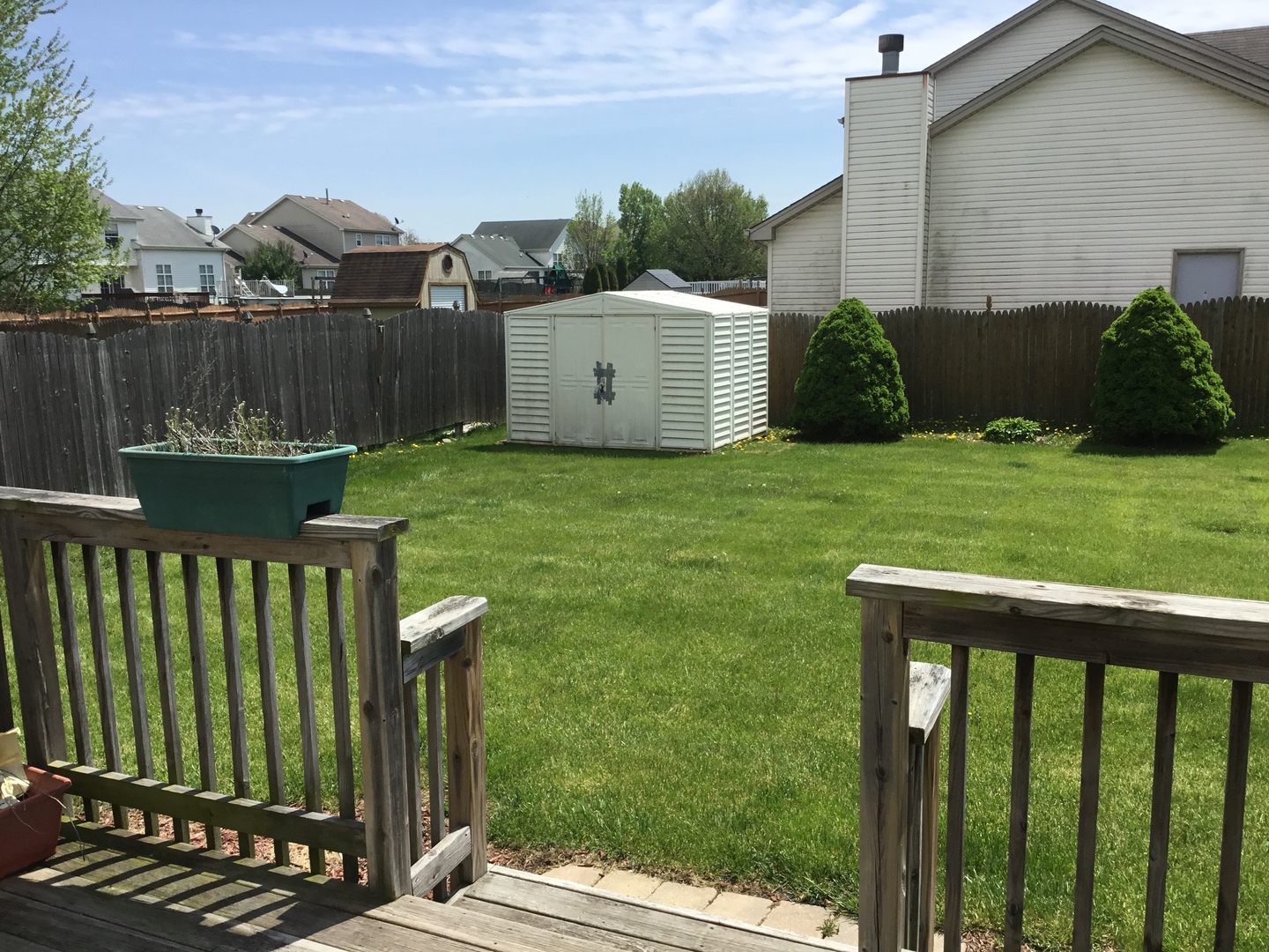 4741 West Lilac Avenue Monee, IL 60449 - Photo 27 of 28 a backyard of a house with lots of green space