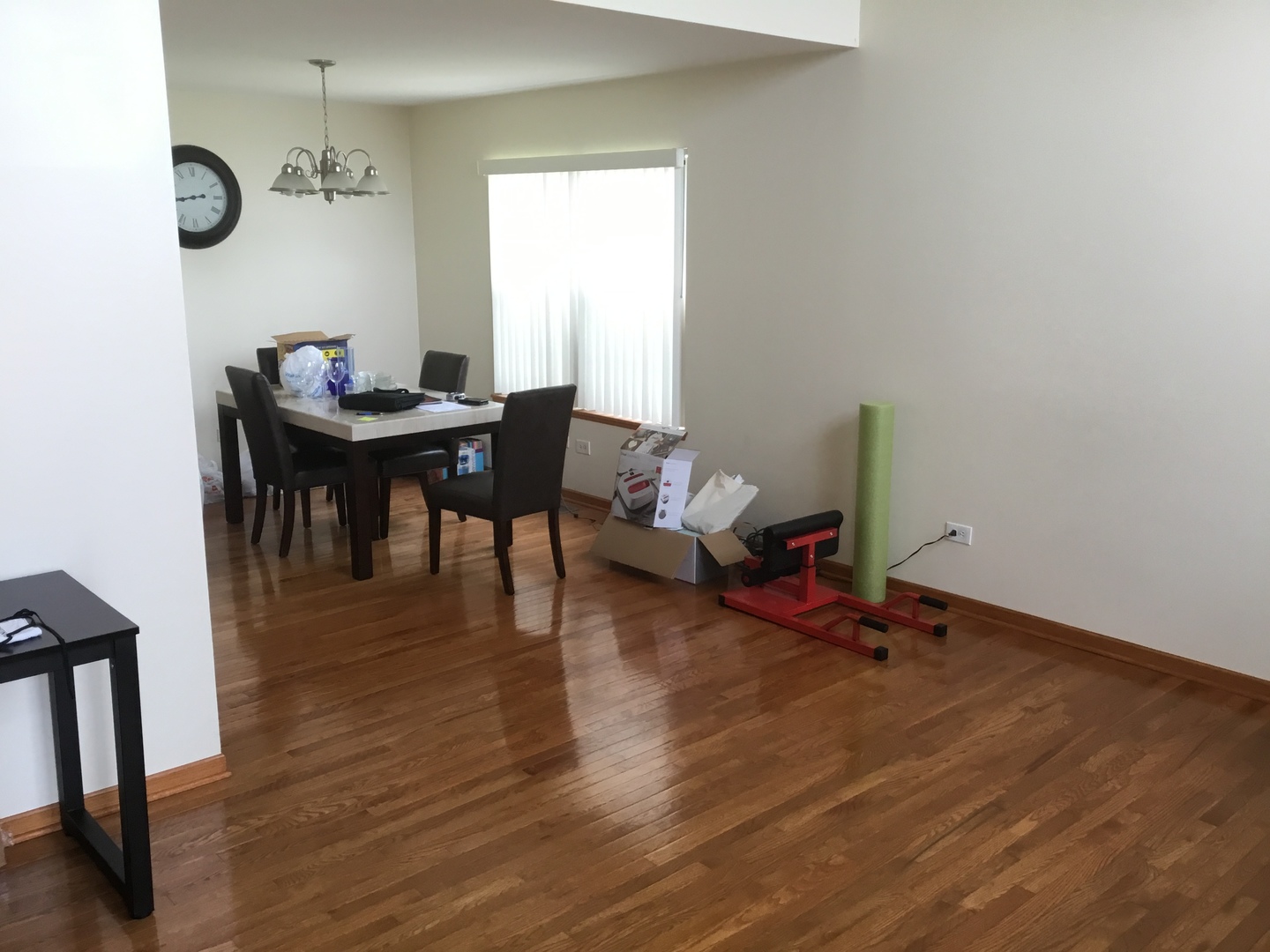 4741 West Lilac Avenue Monee, IL 60449 - Photo 6 of 28 a living room with furniture and a wooden floor