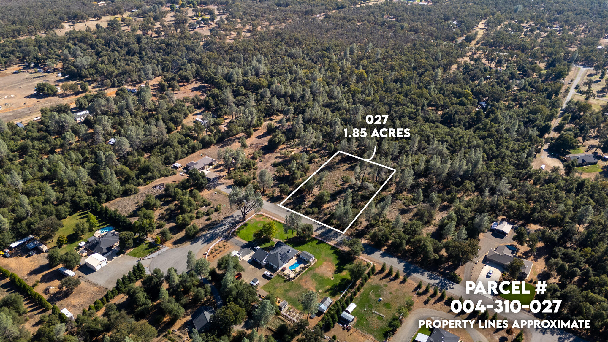 0 Landes Road Cottonwood, CA 96022 - Photo 1 of 8 an aerial view of multiple house