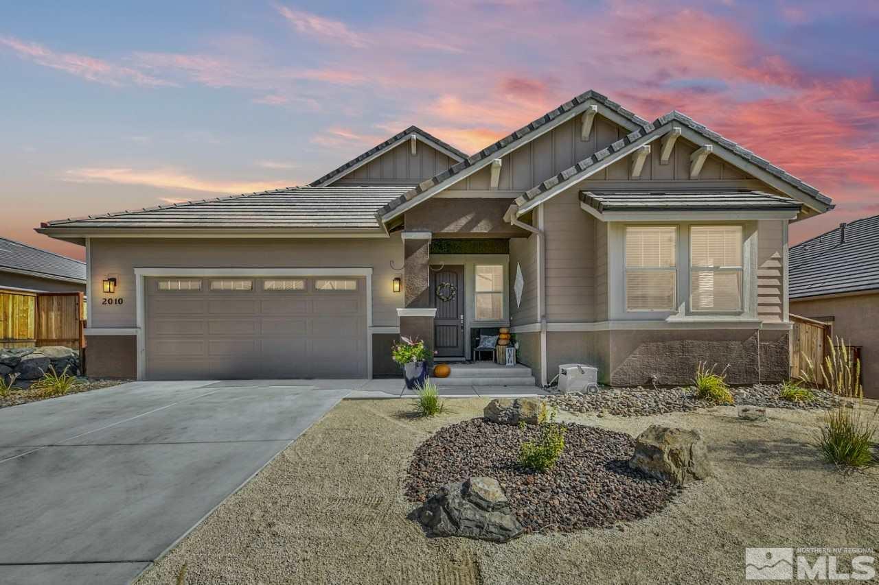 2010 Back Nine Trail Reno, NV 89523 - Photo 3 of 25 a front view of a house with entertaining space