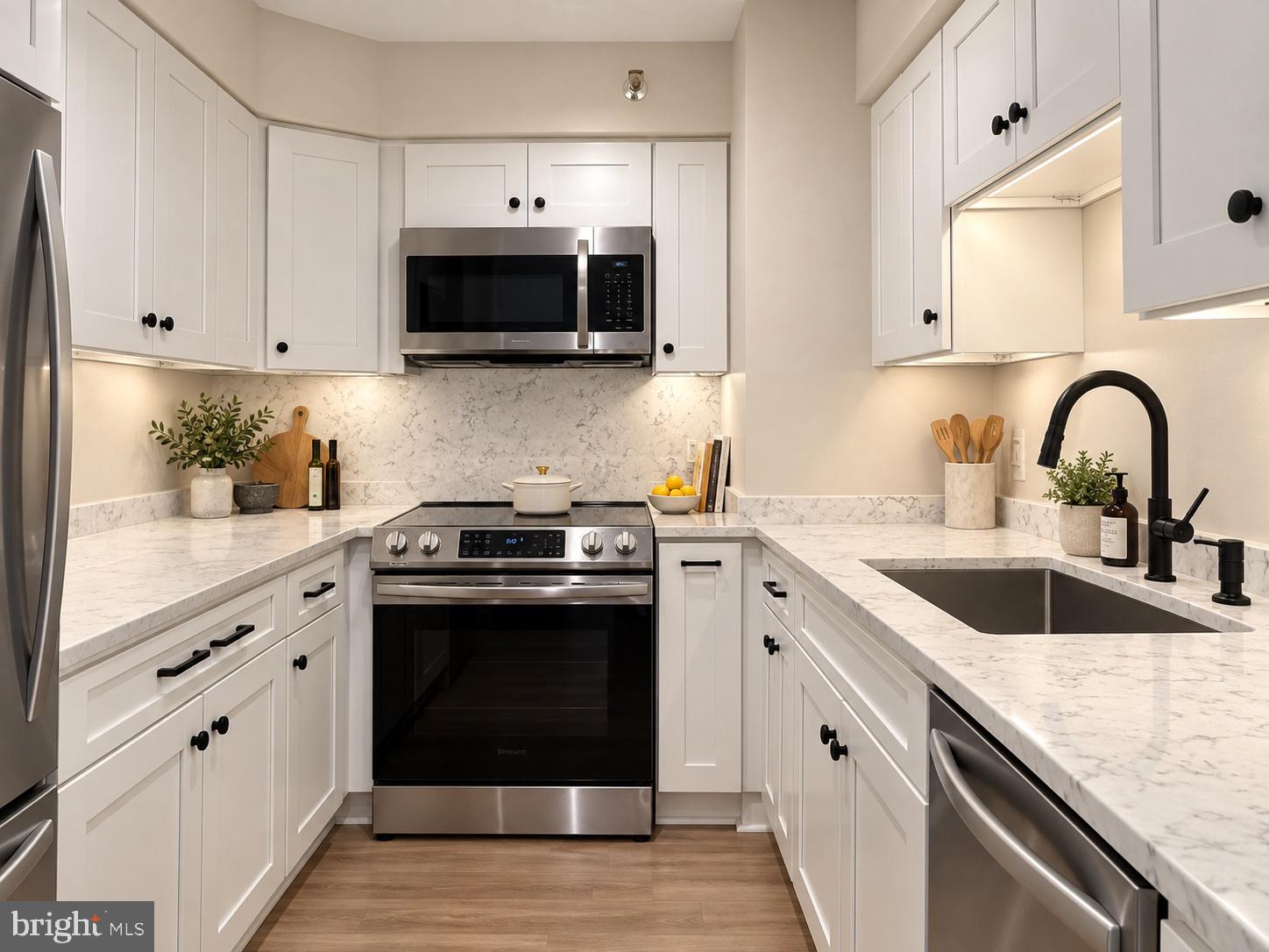 Virtually Staged -  Kitchen