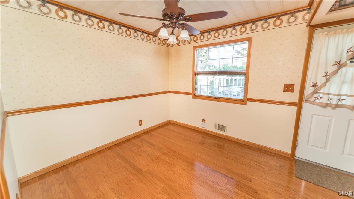 2115 Cypress Road Bethlehem, PA 18018 - Photo 9 of 30 Dining area w/chair rail, ceiling fan & light, har