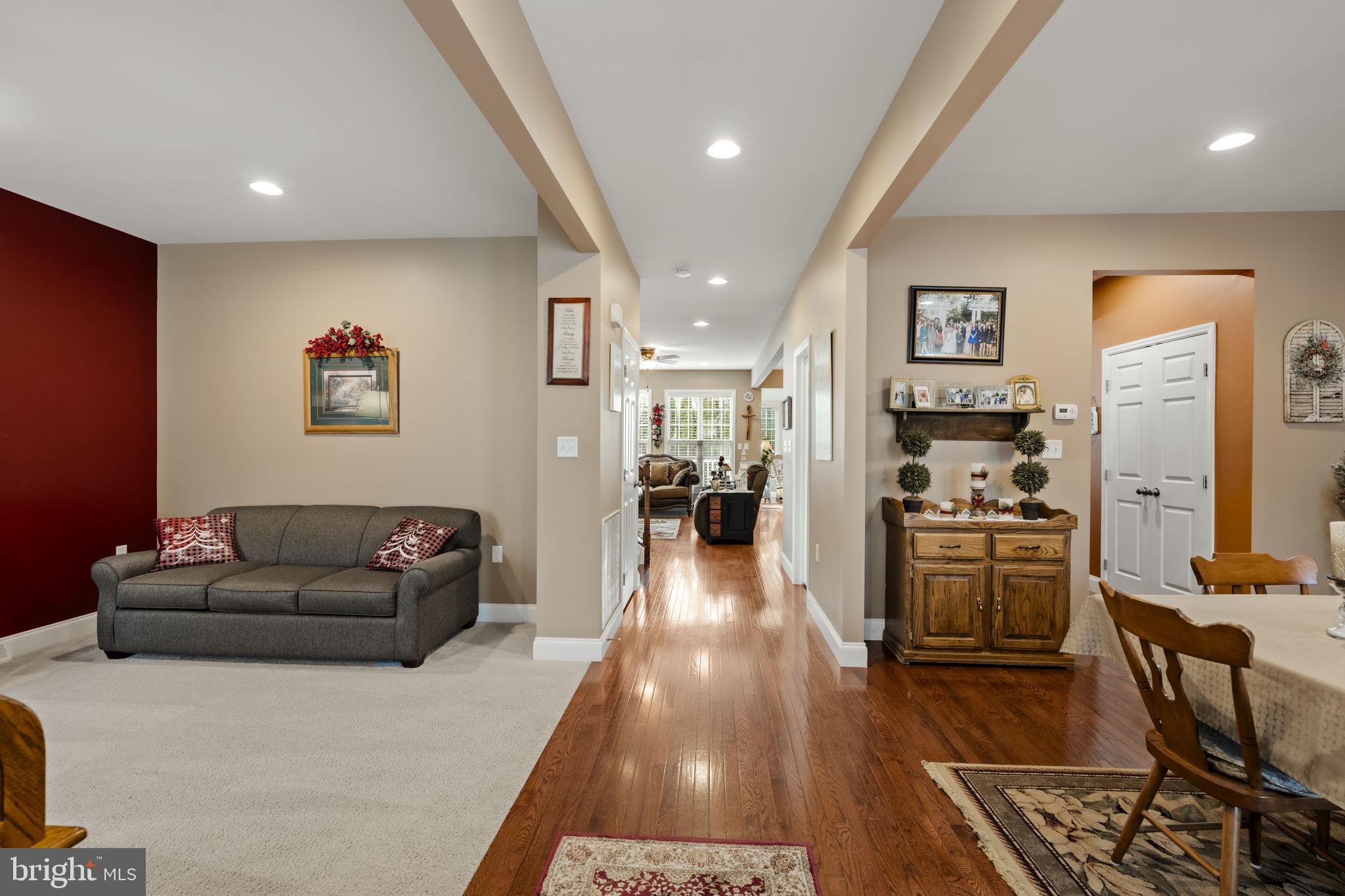 8 White Tail Path Lancaster, PA 17602 - Photo 8 of 51 a living room with furniture and a flat screen tv