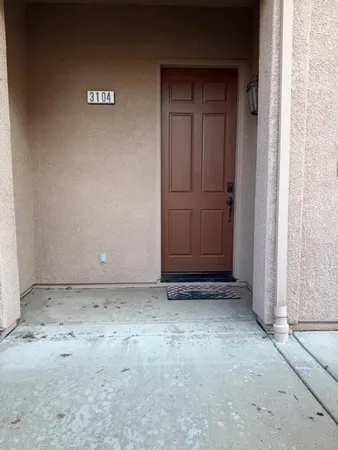 a front view of house