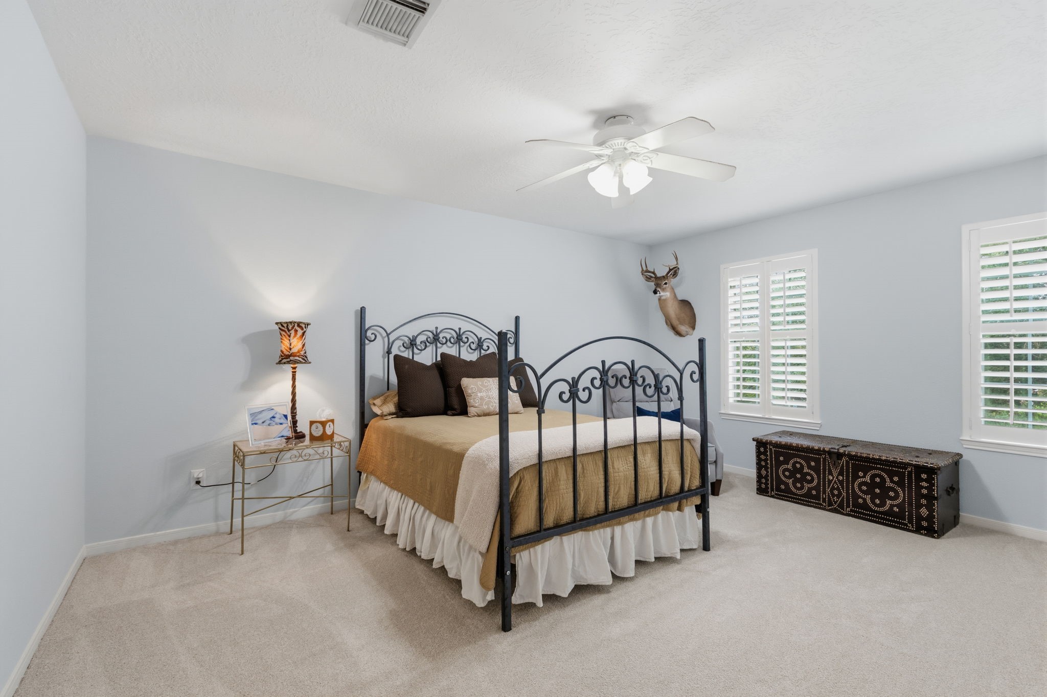 8419 Marchelle Lane Spring, TX 77379 - Photo 22 of 42 a bedroom with two beds and window