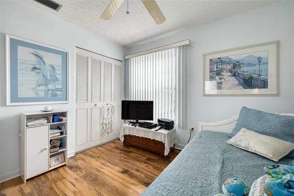 a house with trees in front of it