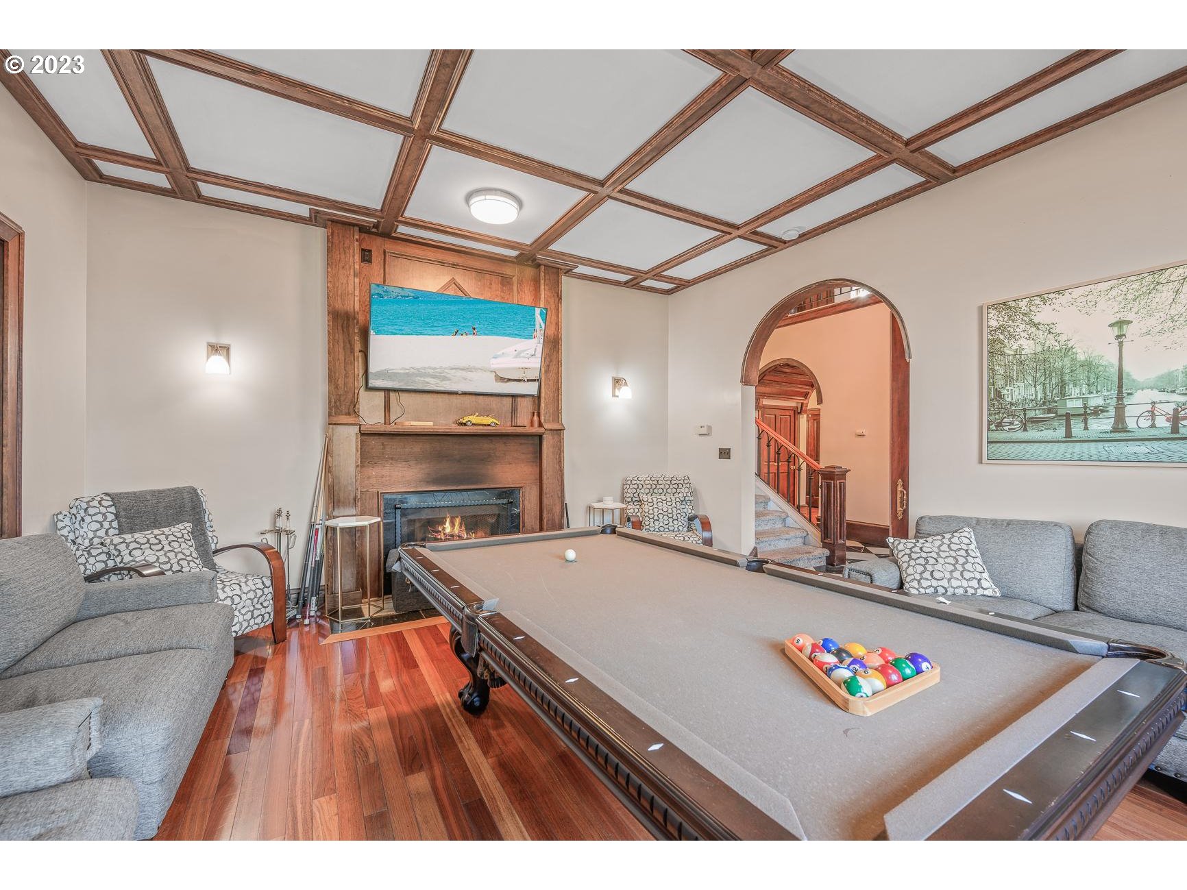 4224 Southwest Melville Avenue Portland, OR 97239 - Photo 34 of 48 a living room with a large window
