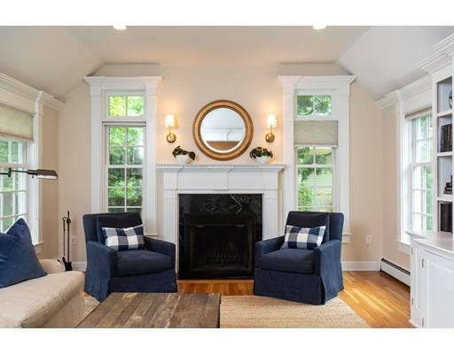82 Bristol Road Wellesley, MA 02481 - Photo 16 of 26 a living room with furniture and a fireplace