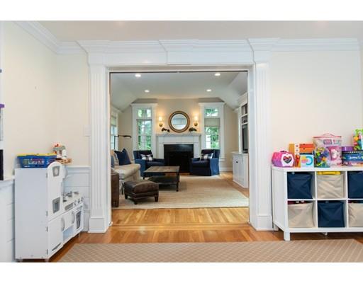 82 Bristol Road Wellesley, MA 02481 - Photo 19 of 26 a living room with furniture and a fireplace