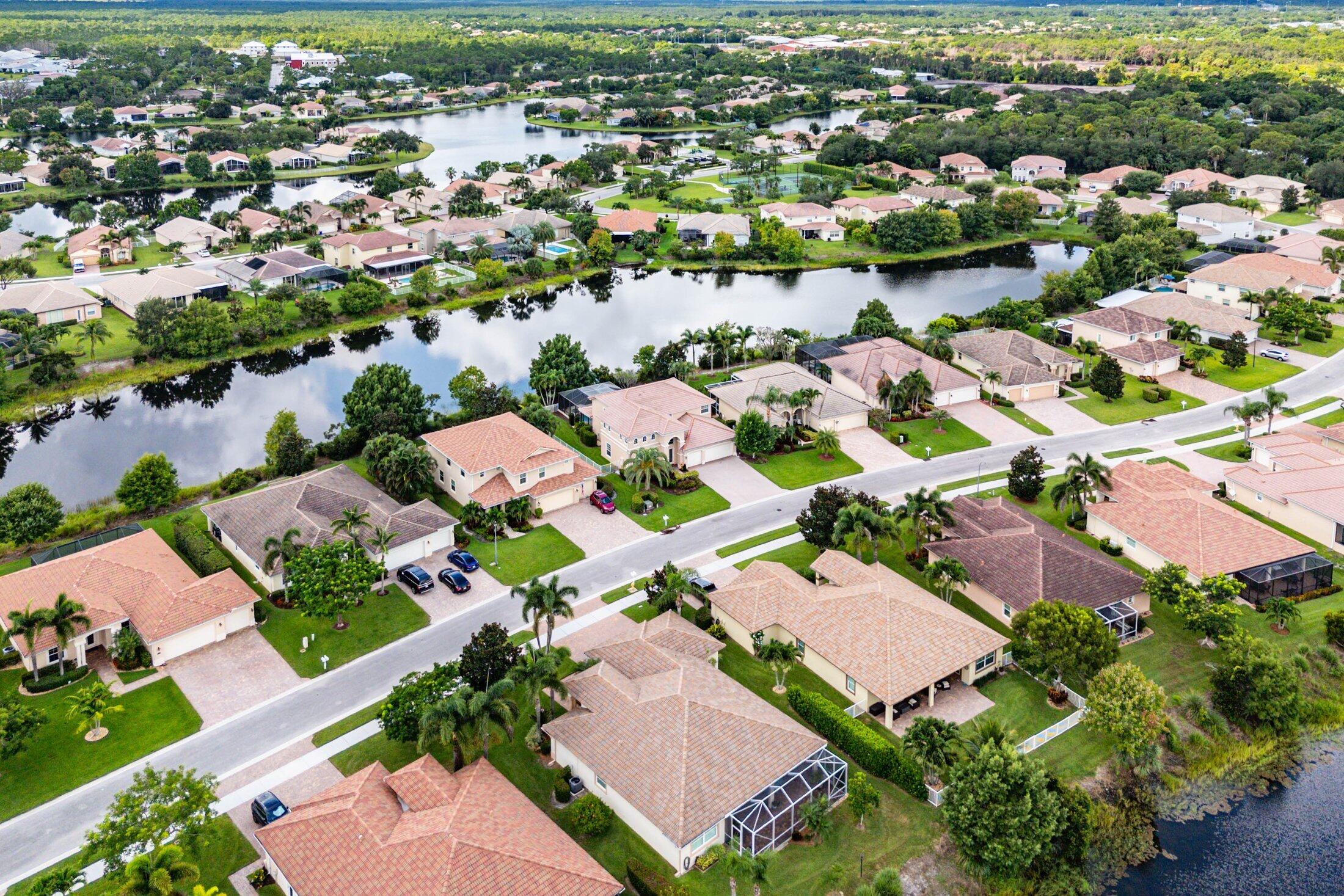 1414 Southeast Summit Trail Stuart, FL 34997 - Photo 37 of 42 Aerial