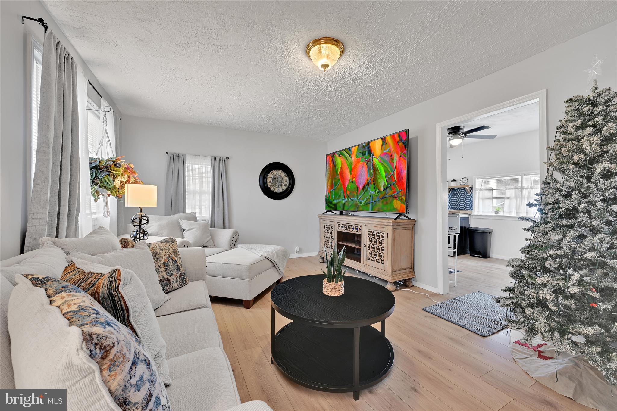 1428 Meade Street Reading, PA 19607 - Photo 11 of 29 a living room with fireplace furniture and a flat screen tv