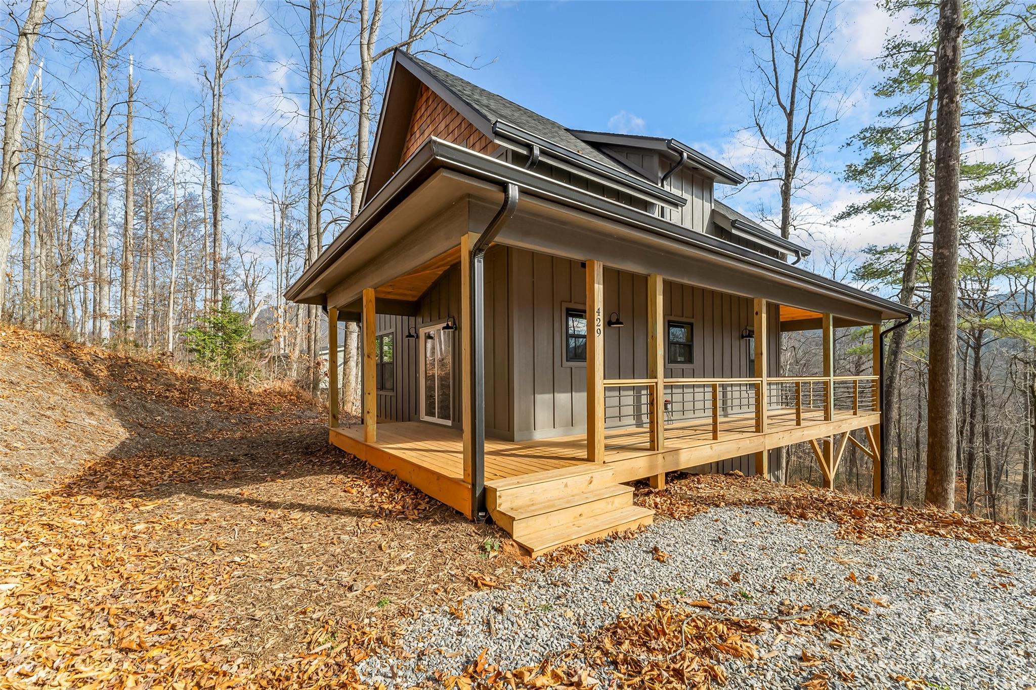 457 Blue Ridge Drive North Marion, NC 28752 - Photo 2 of 34 a view of a house with a small space