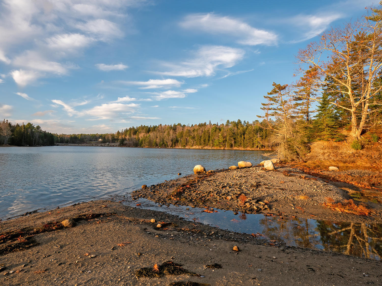 19 Falls Point Road Sullivan, ME 04664 - Photo 44 of 52 FallsPointLagoonSunset