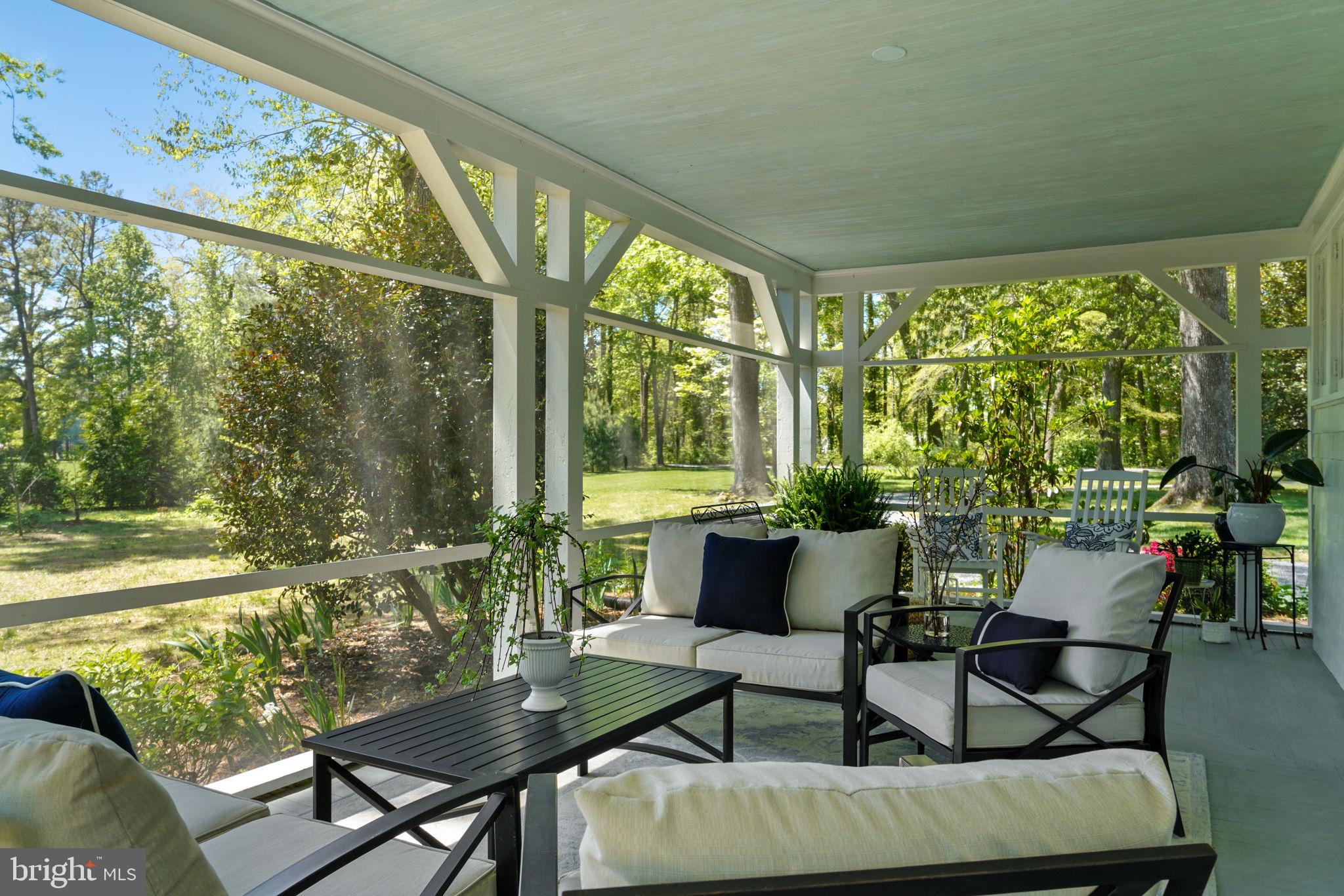 8075 Leehaven Road Easton, MD 21601 - Photo 42 of 54 Screened Porch Off Living Room