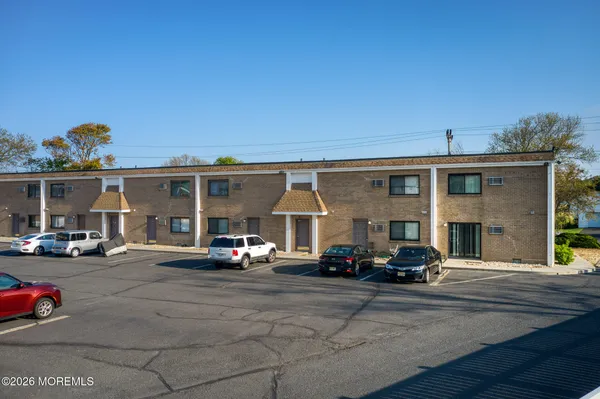 a car parked in front of a building