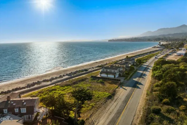 a view of ocean from a balcony