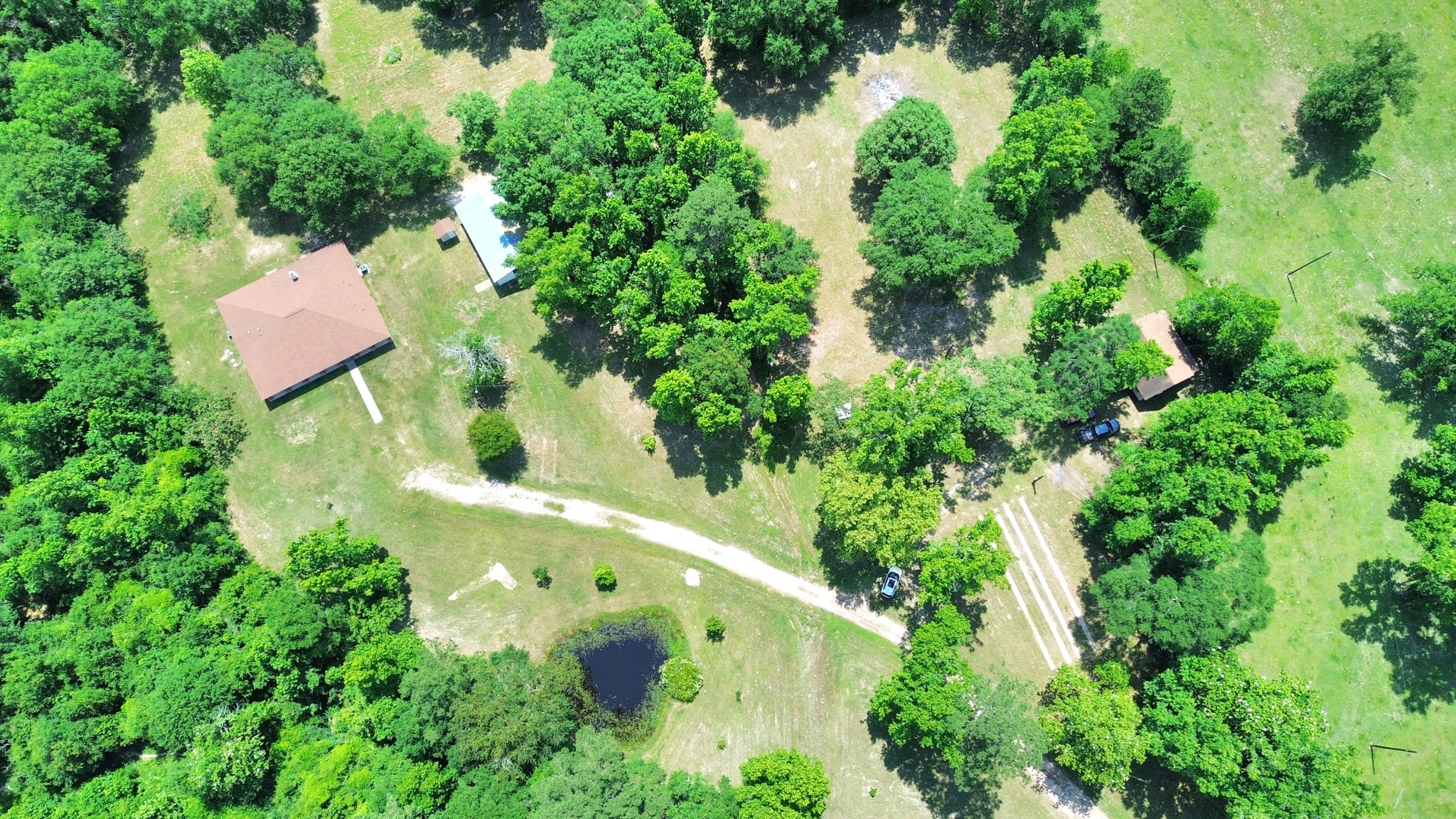197 County Road 348 Cleveland, TX 77327 - Photo 48 of 48 Aerial View
