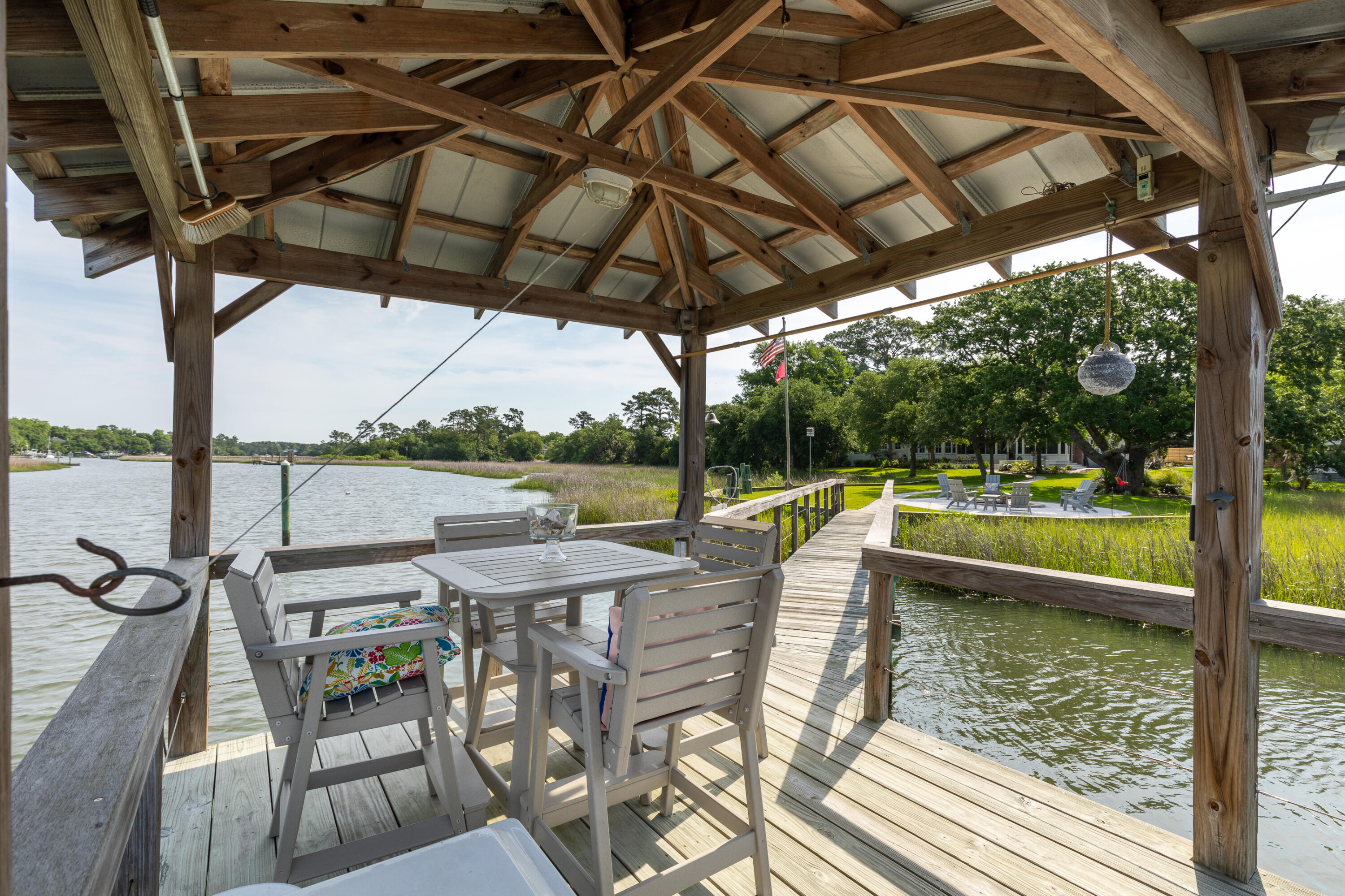 1259 South Barksdale Road Mount Pleasant, SC 29464 - Photo 40 of 91 Covered Pier Head