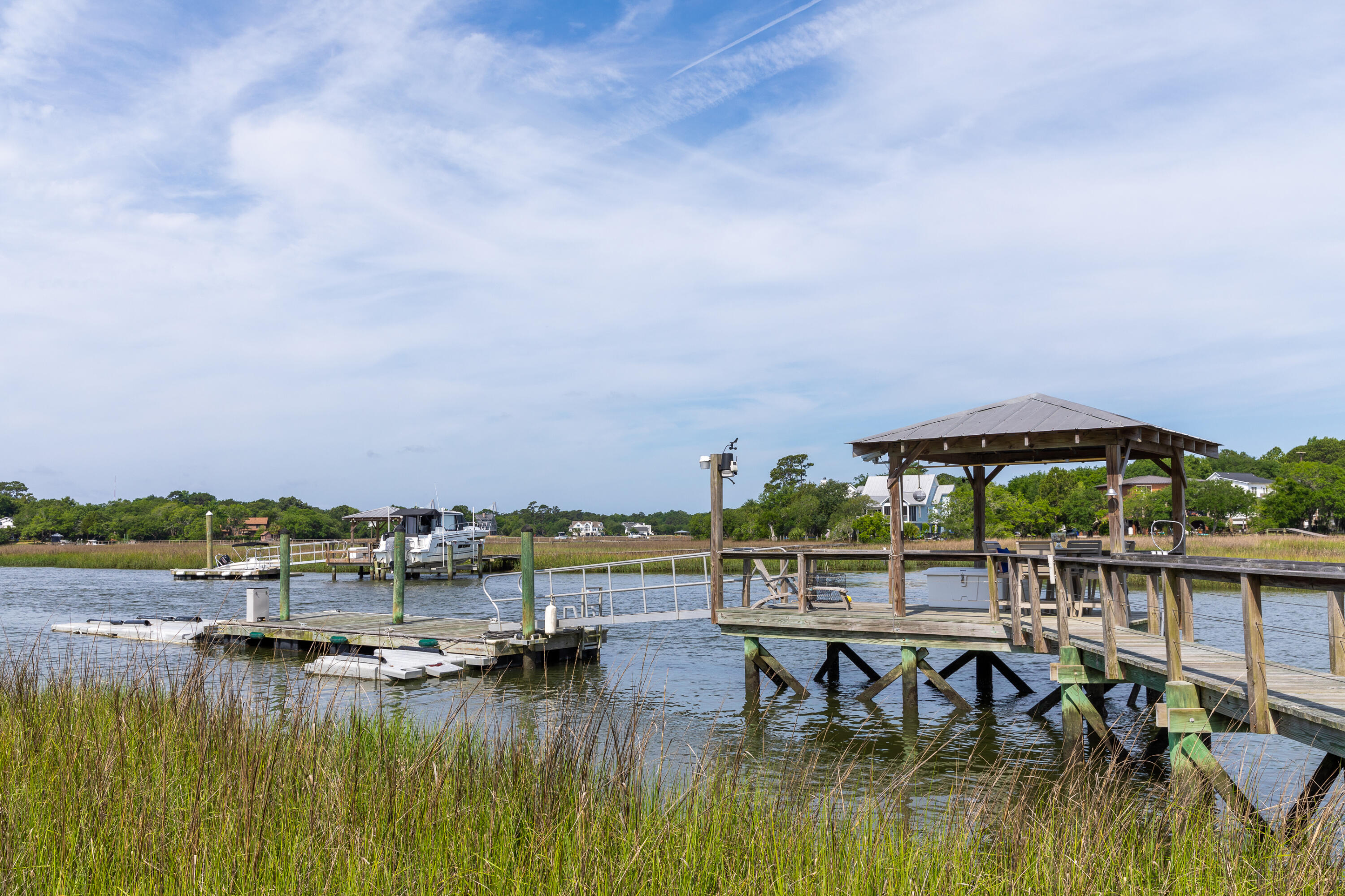 1259 South Barksdale Road Mount Pleasant, SC 29464 - Photo 80 of 91 Jet Dock + Separate Boat Lift