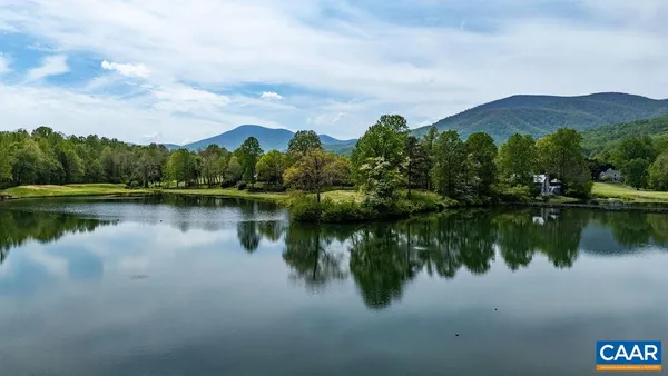 a outdoor view with a lake view