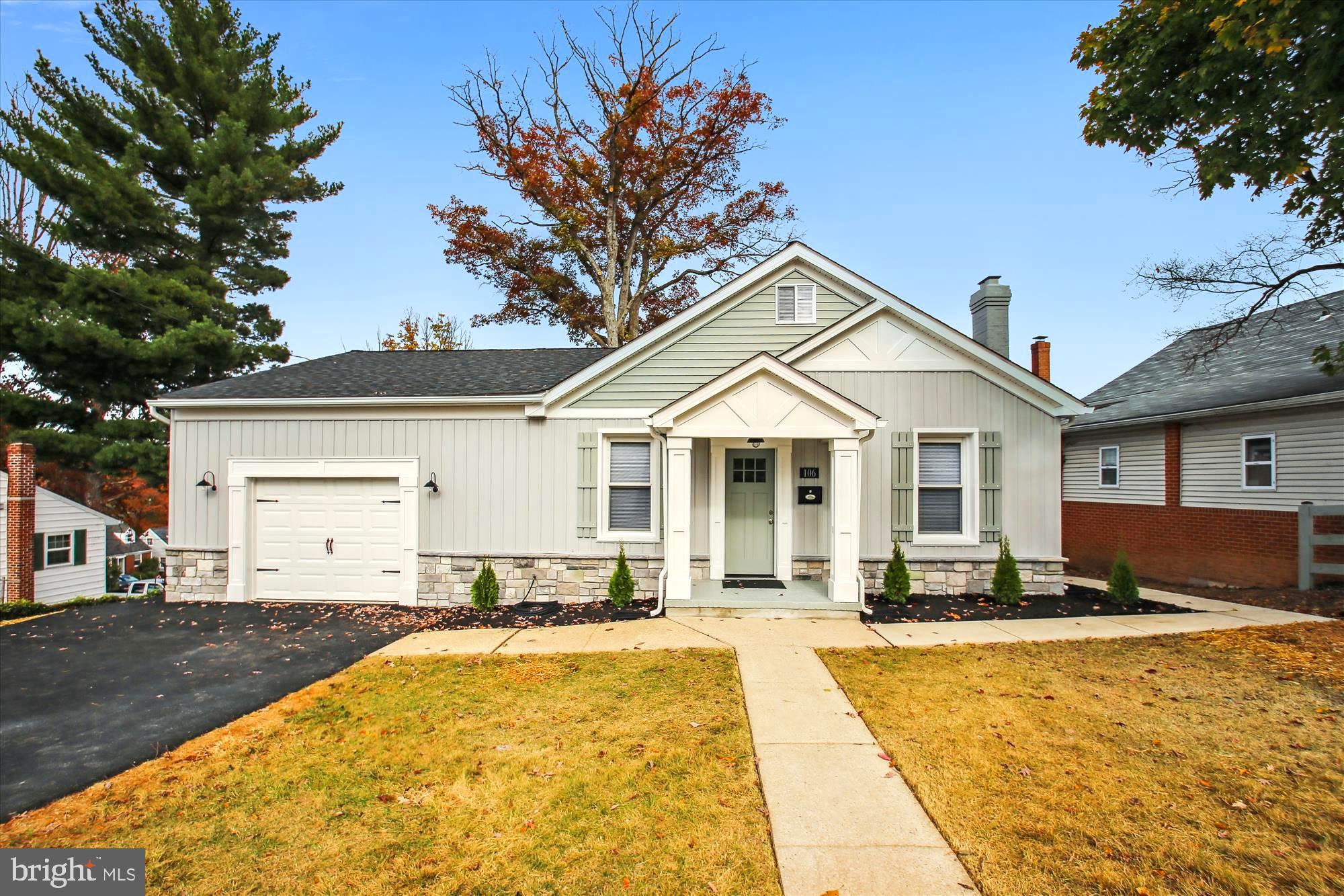 106 Charles Road Linthicum Heights, MD 21090 - Photo 1 of 44 a front view of a house with a yard