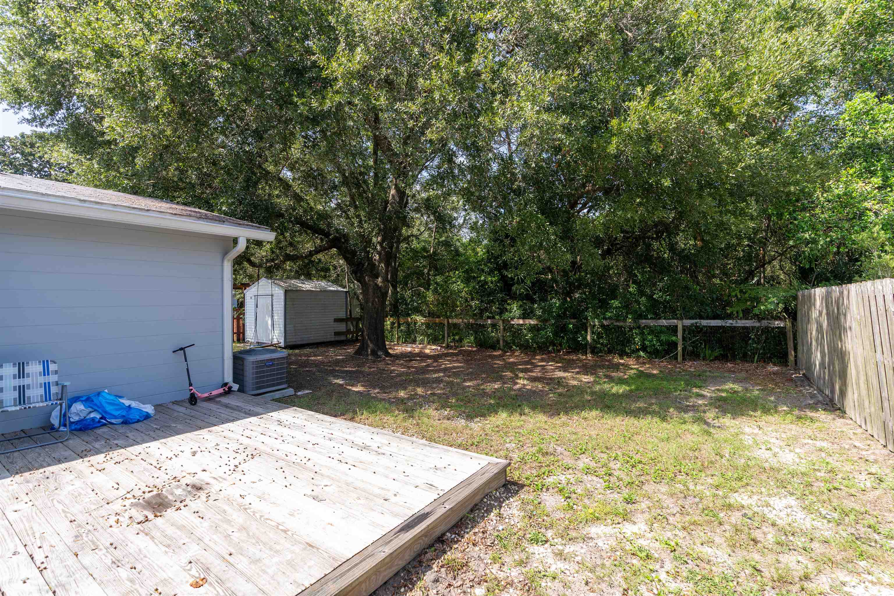 258 Costado Street St. Augustine, FL 32086 - Photo 8 of 39 a view of a backyard space