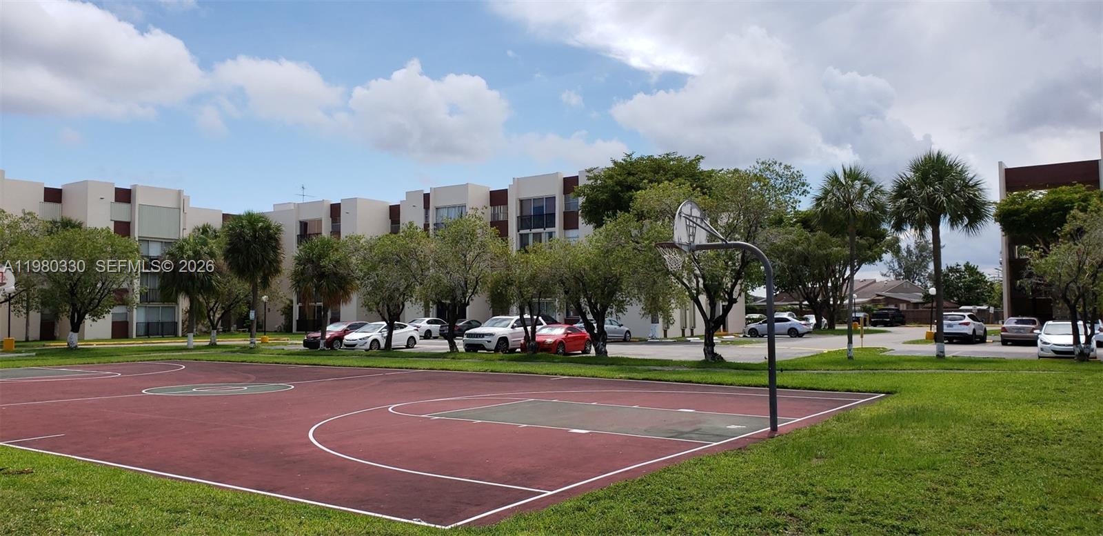 9441 Southwest 4th Street, Unit 302 Miami, FL 33174 - Photo 21 of 24 a view of a basketball court