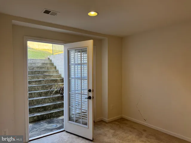 a view of outdoor space and balcony