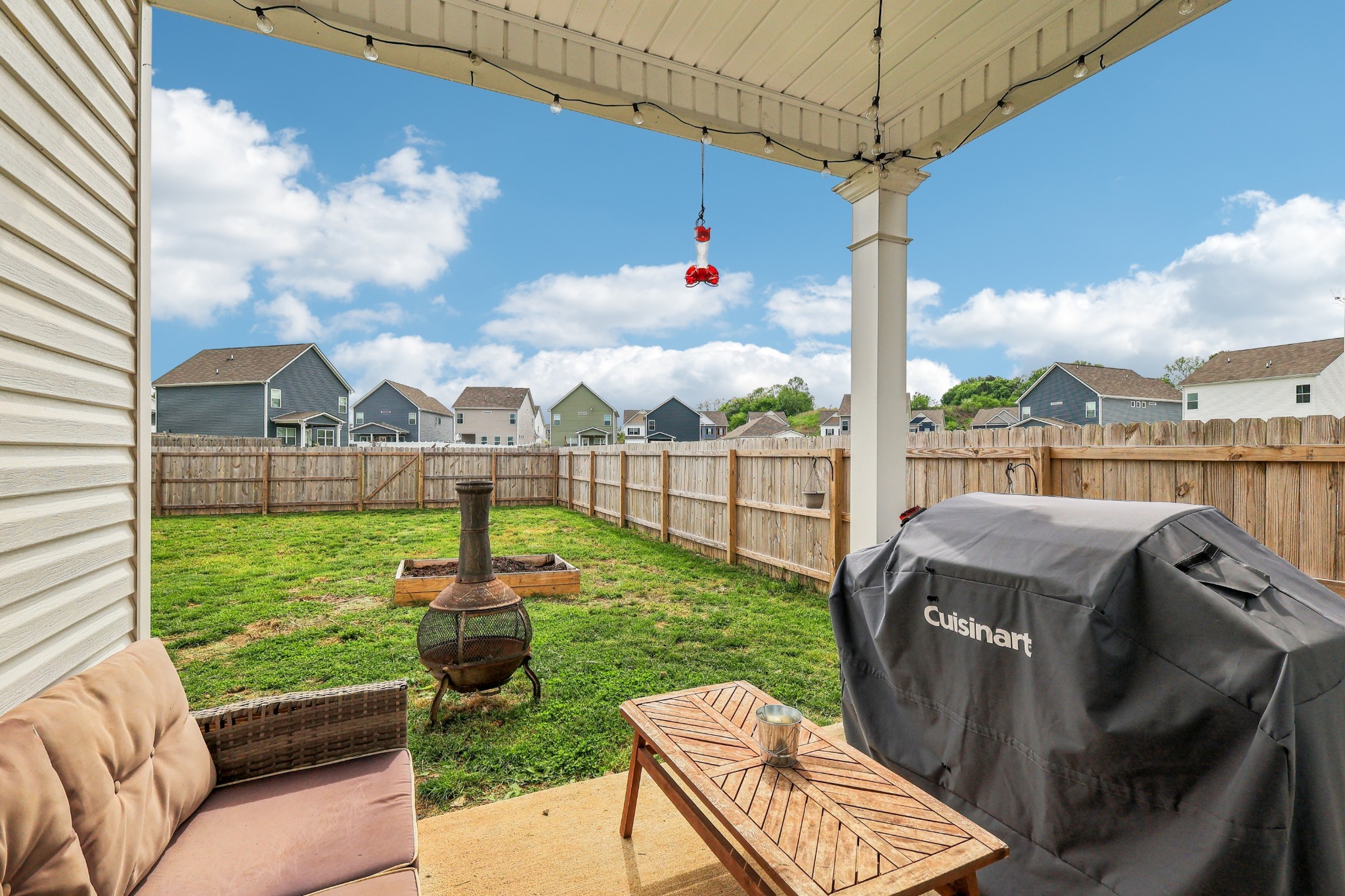 211 Hanson Lane Columbia, TN 38401 - Photo 29 of 35 a view of a chairs and table in the deck