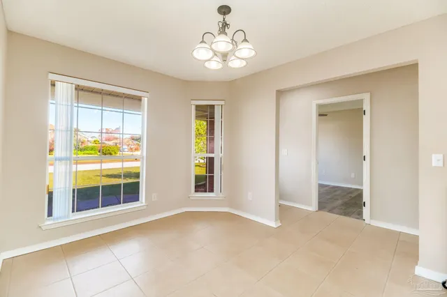 a view of an empty room with window