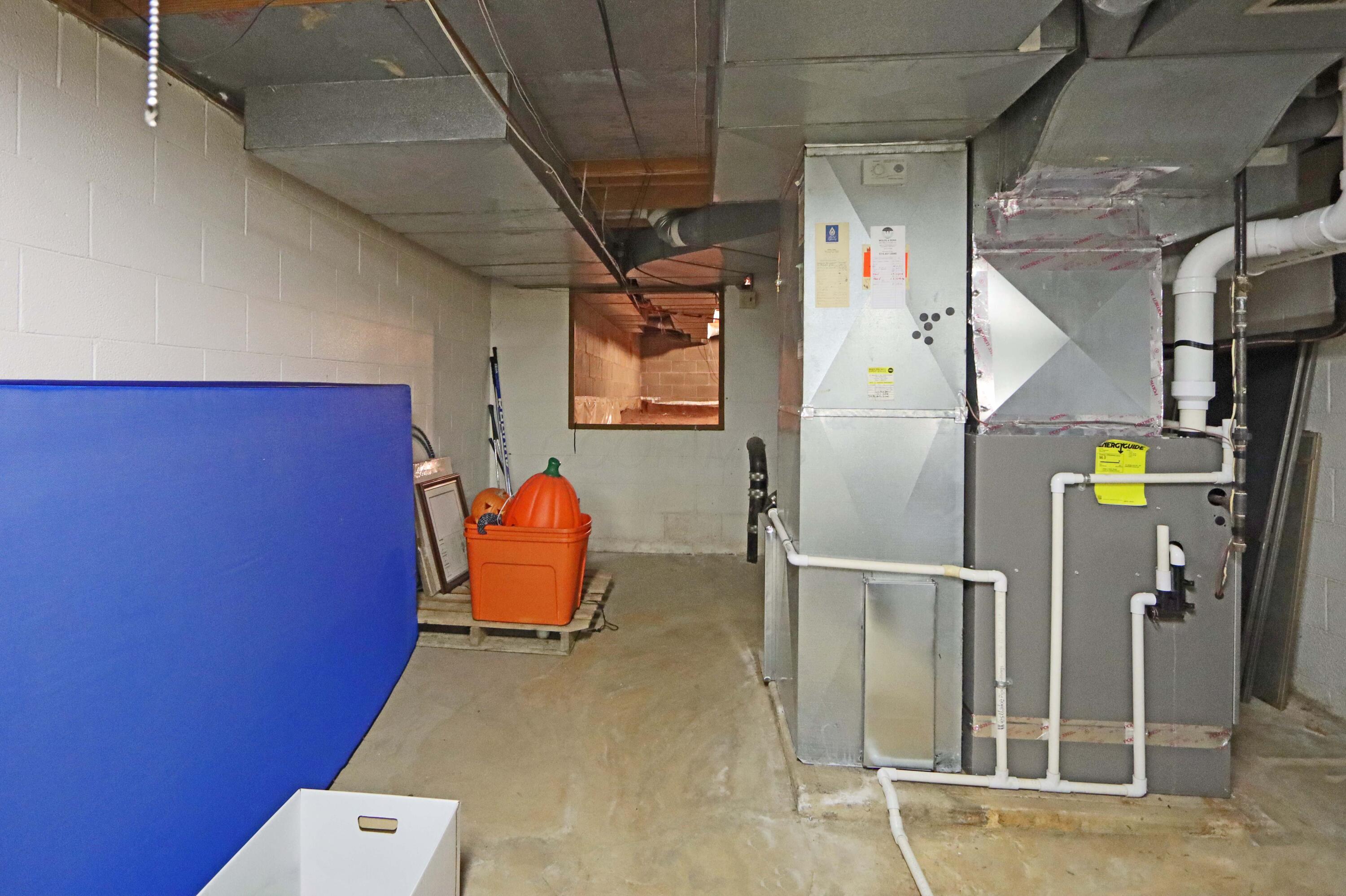 3969 Newhall Road Upper Arlington, OH 43220 - Photo 62 of 82 unfinished part of the full basement with furnace & AC