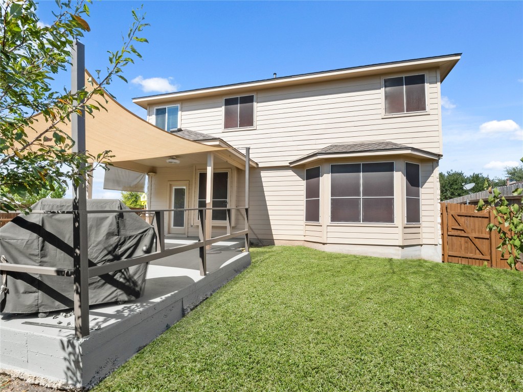 102 Wisteria Way San Marcos, TX 78666 - Photo 23 of 29 a view of a house with backyard and sitting area